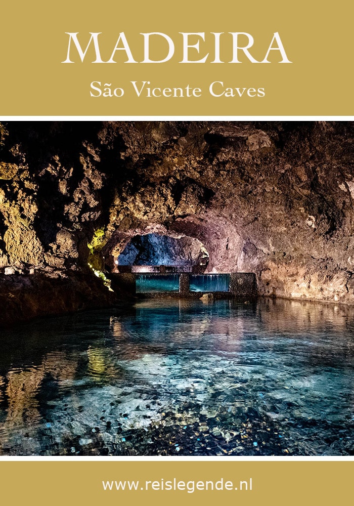 São Vicente Caves op Madeira, door lava uitgesleten gangen - Reislegende.nl