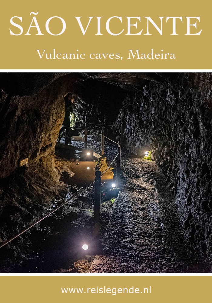 São Vicente Caves op Madeira, door lava uitgesleten gangen - Reislegende.nl