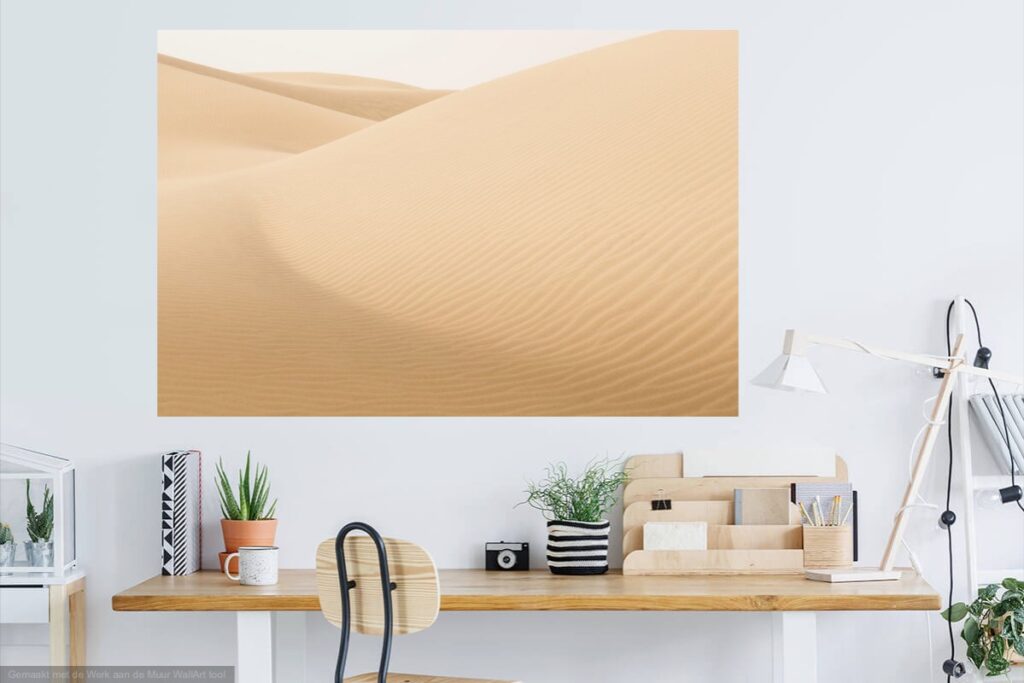 Gran Canaria duinen Maspalomas werk aan de muur Melissa Peltenburg