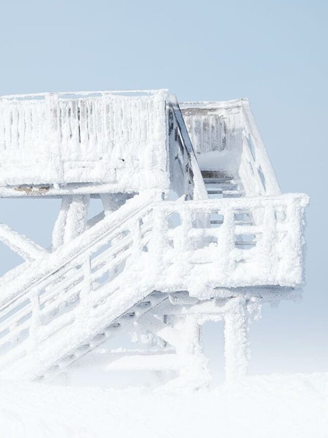 Kaunispää Triangulation Tower in Saariselkä, Lapland