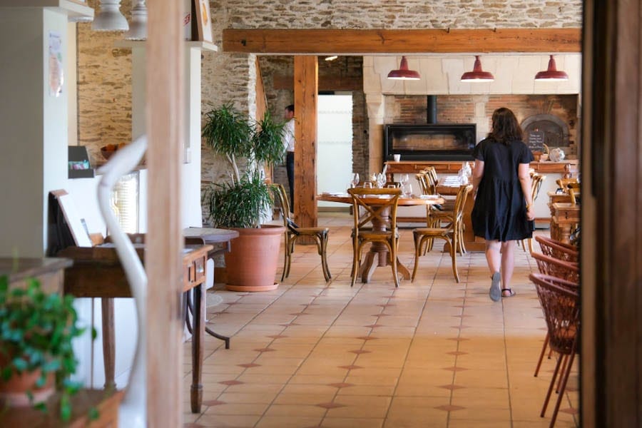 Eco Domaine La Fontaine restaurant in Pornic Loire Atlantique mooie plaatsen langs kust Frankrijk - Reislegende.nl