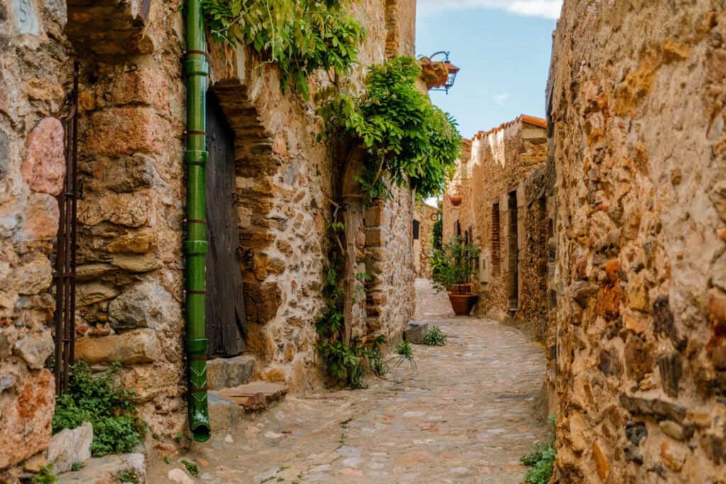 Castelnou Zuid-Frankrijk Les Plus Beaux Villages de France Reislegende