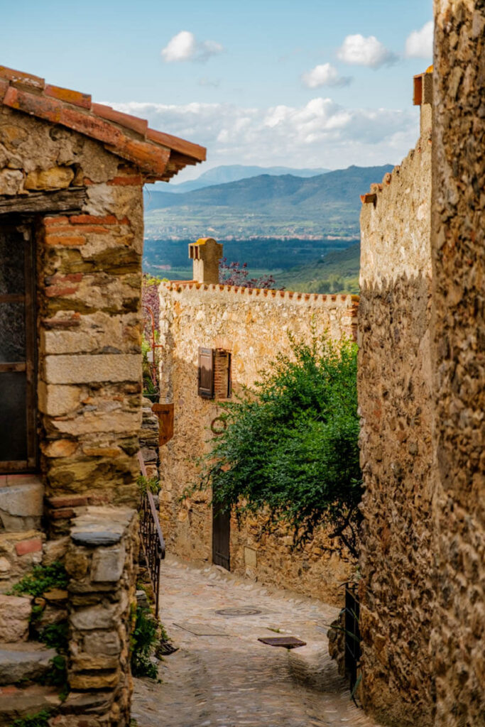 Zuid-Frankrijk mooie dorpjes Castelnou Reislegende