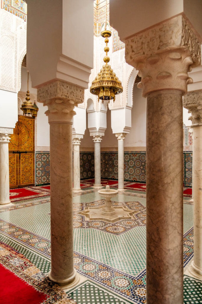 Bezienswaardigheden langs route door Noord Marokko Mausoleum van Moulay Ismail Reislegende