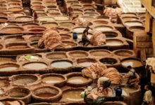 Chouara Tannery Fez leerlooierij Marokko Reislegende