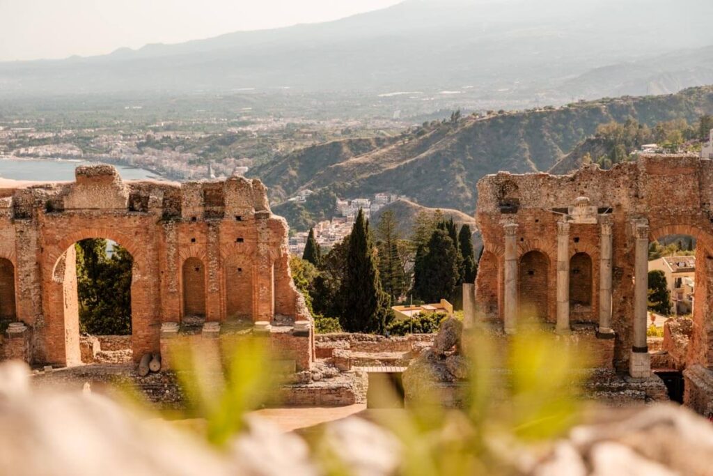 Grieks theater Taormina The White Lotus filmlocaties op Sicilie Reislegende