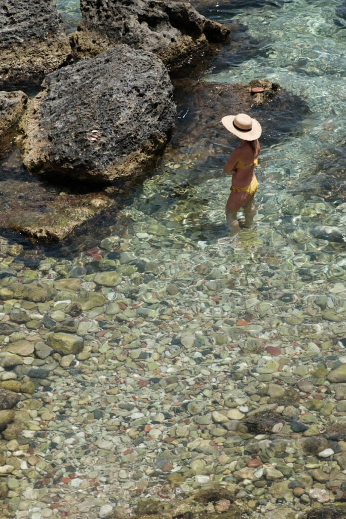 Ortygia Syracuse Spiaggia di Cala Rossa Sicilie Reislegende