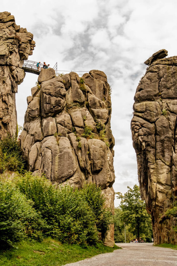 Duitsland Externsteine Reislegende