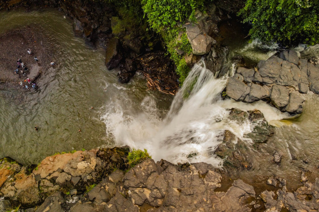 Tegenungan waterval Blangsinga Bali Reislegende