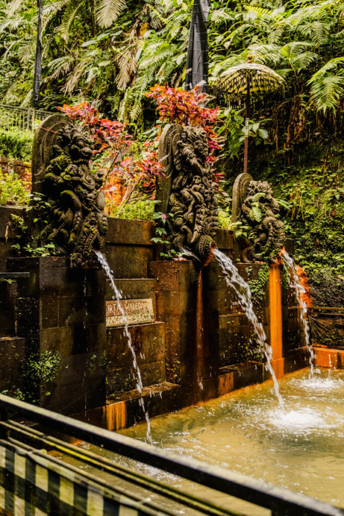 Ulu Petanu Waterfall Tegallalang Bali Reislegende