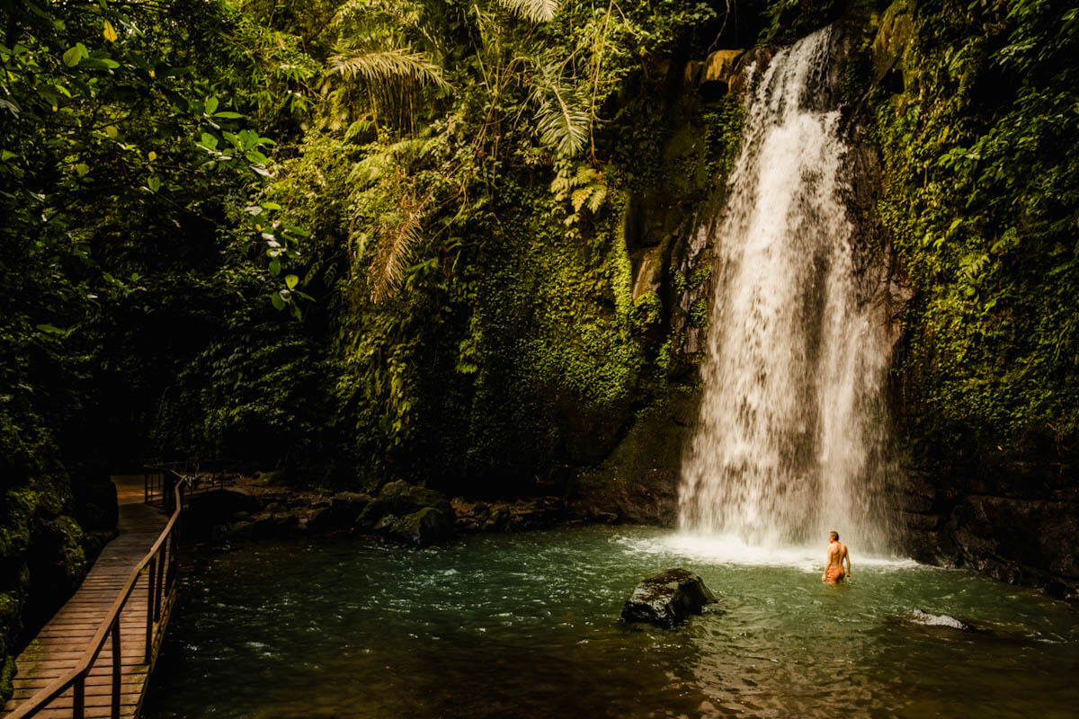 Ulu Petanu waterval Bali Reislegende