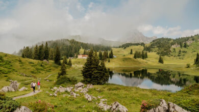 Zomer in Bregenzerwald Korbersee Reislegende