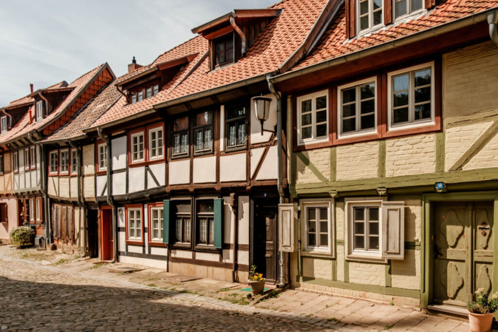 Quedlinburg Hinter der Mauer