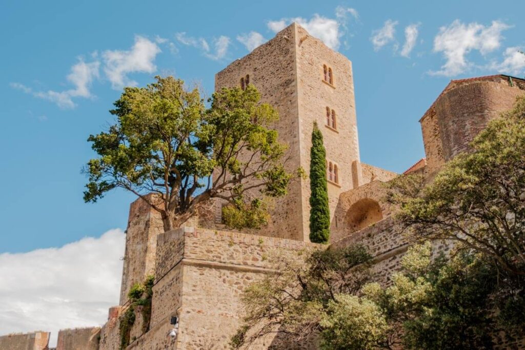 Collioure kasteel Frankrijk Reislegende