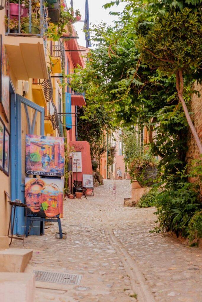 Collioure oude centrum Frankrijk Reislegende