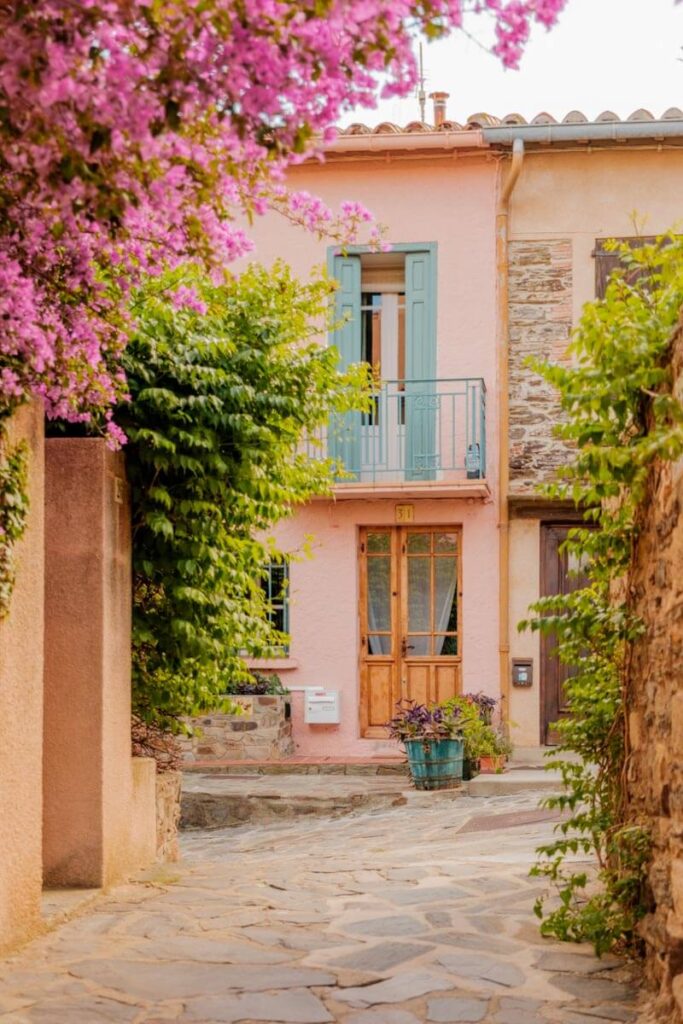 Collioure oude centrum Vieux Quartier du Moure Frankrijk Reislegende