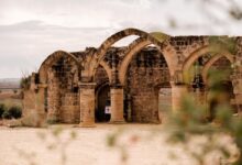 Latin church of Saint Mamas Agios Sozomenos Cyprus Reislegende