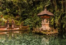 Pura Gunung Kawi Sebatu rustige tempel op Bali Reislegende