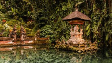 Pura Gunung Kawi Sebatu rustige tempel op Bali Reislegende