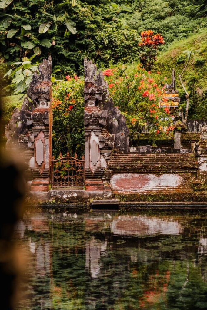 Rustige tempel op Bali Pura Gunung Kawi Sebatu Reislegende