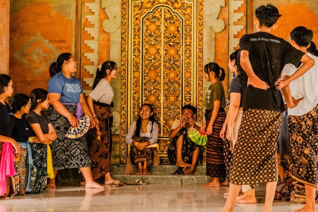 Rustige watertempel op Bali Pura Gunung Kawi Sebatu Reislegende