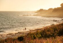 Stranden bij Beg Meil Bretagne Frankrijk Reislegende