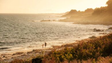 Stranden bij Beg Meil Bretagne Frankrijk Reislegende