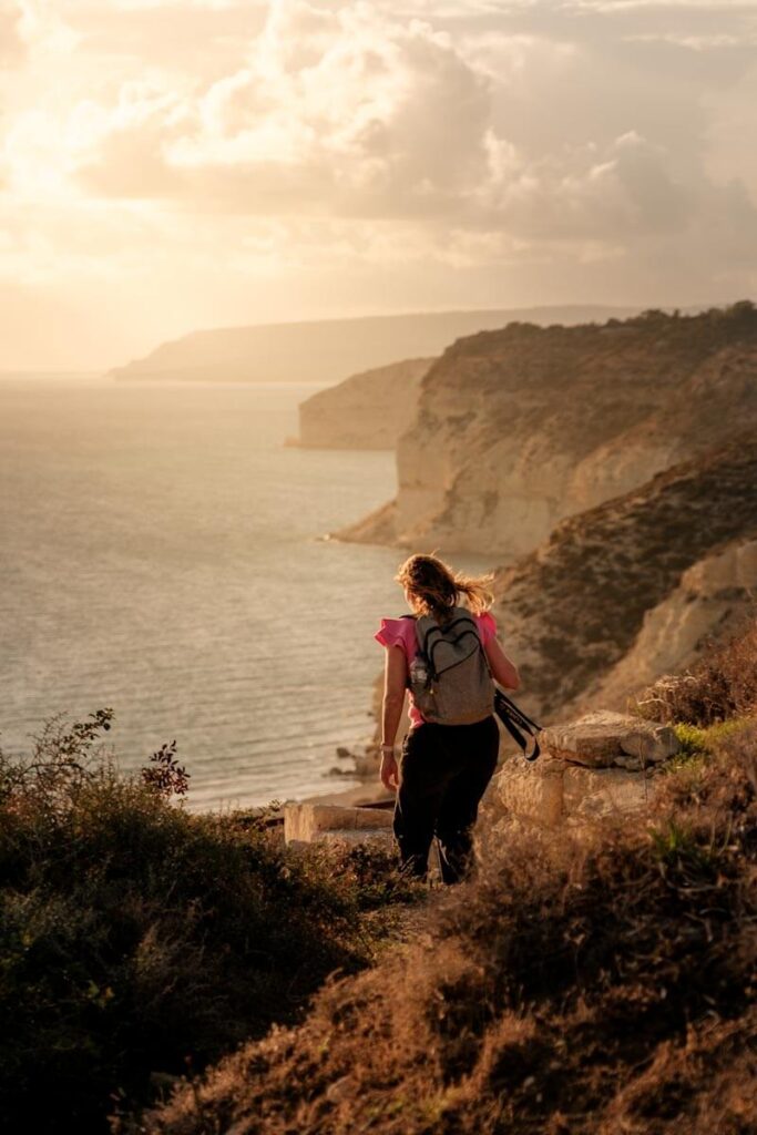 Uitzicht Kourion opgravingen Cyprus