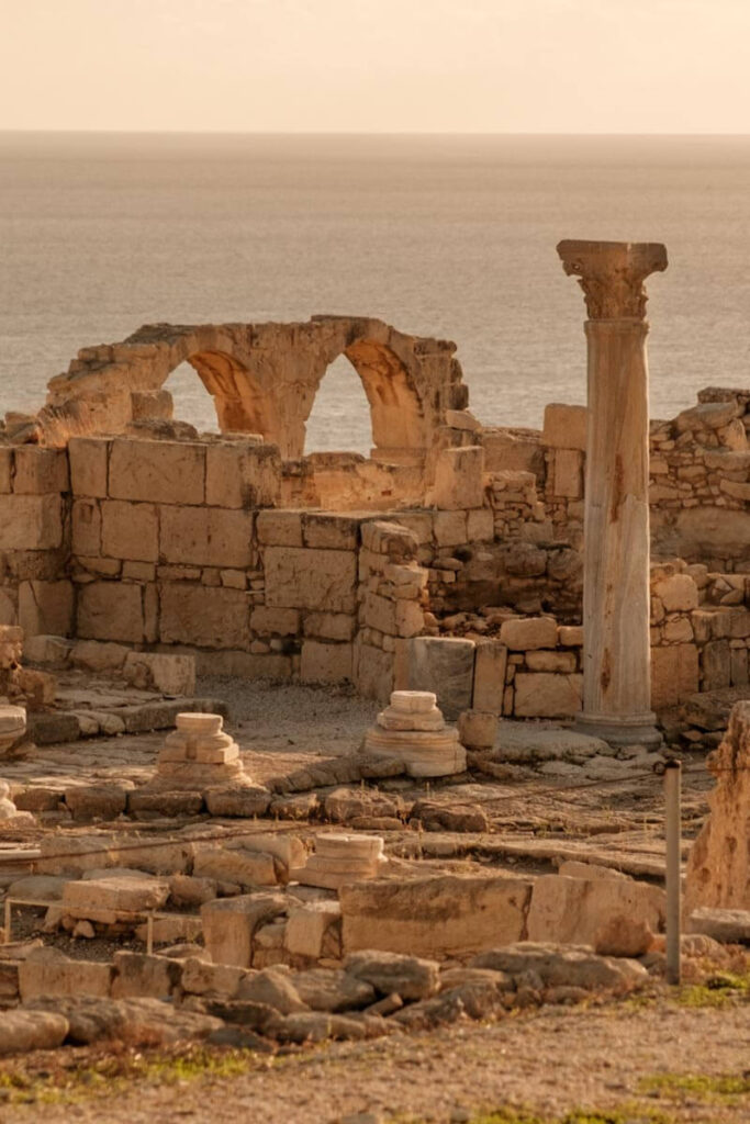 Vroegchristelijke basiliek Kourion Cyprus