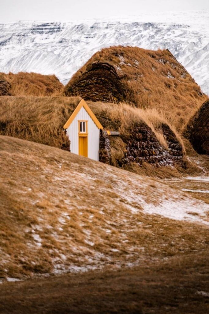 Glaumbaer museum Skagafjordur Noord IJsland Reislegende