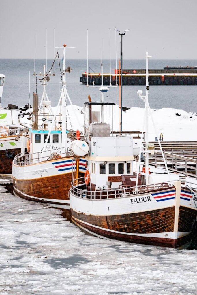 Haven Husavik Arctic Coast Way Noord IJsland Reislegende