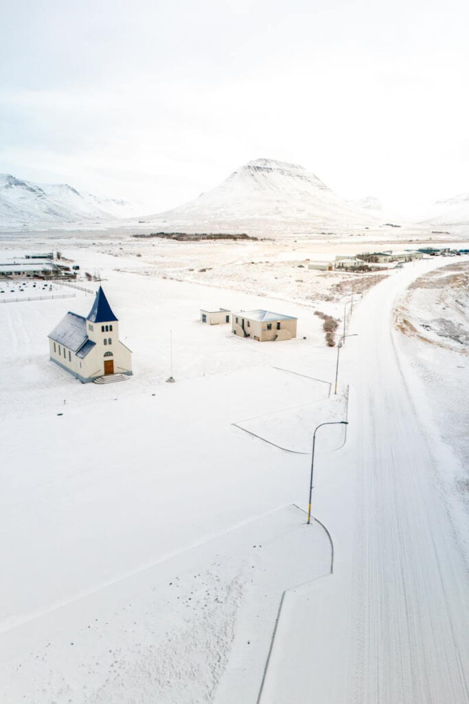 Hofsos kerk IJsland Reislegende