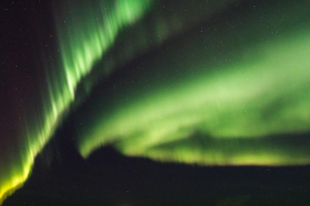 Noord IJsland noorderlicht Husavik in winter Reislegende