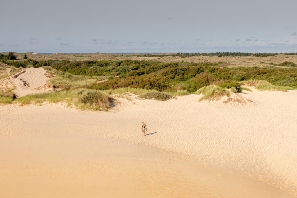 Zandduinen Jutland Denemarken Reislegende