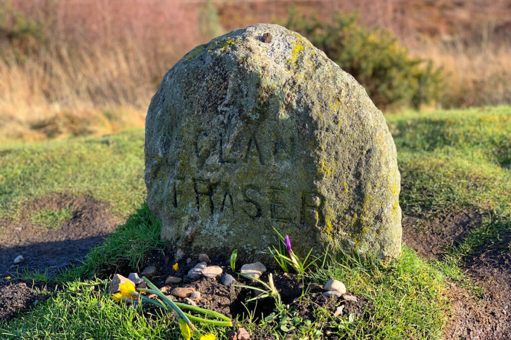 Clan Fraser Culoden Moor Schotland Reislegende