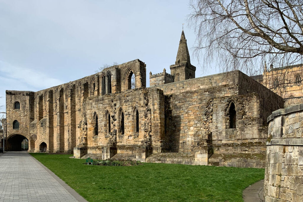 Dunfermline Abbey Fife Schotland Benedictijnse abdij Reislegende