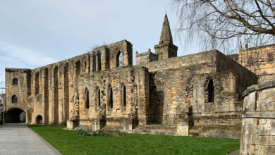 Dunfermline Abbey Fife Schotland Benedictijnse abdij Reislegende