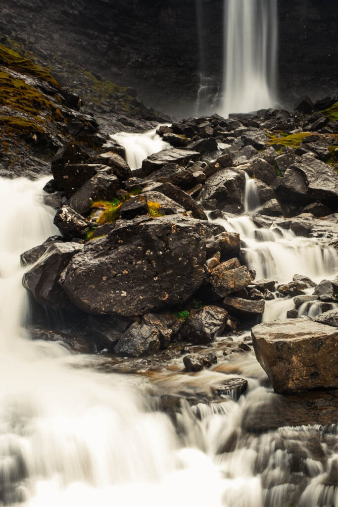 Hoogste waterval Faeroer eilanden Fossa Reislegende